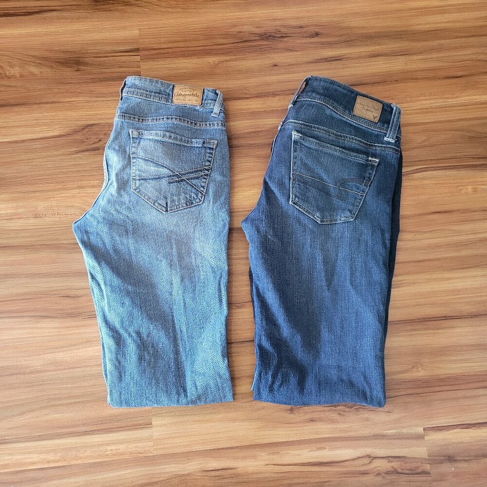 2 Pair Womens Jeans  *See description*